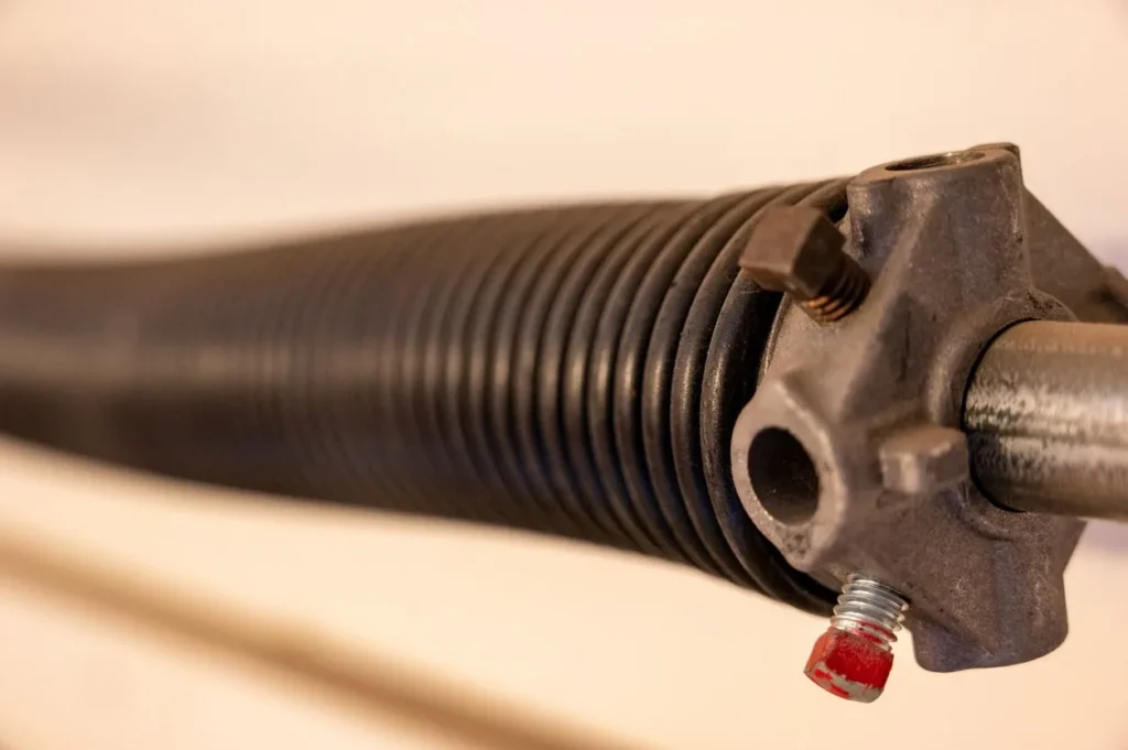 how to open garage door with broken spring